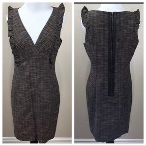 💐Cynthia Steffe Microplaid Pencil Dress